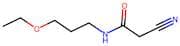 2-Cyano-N-(3-ethoxypropyl)acetamide