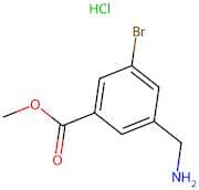 Methyl 3-(aminomethyl)-5-bromobenzoate hydrochloride