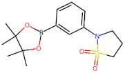 2-(3-(4,4,5,5-Tetramethyl-1,3,2-dioxaborolan-2-yl)phenyl)isothiazolidine 1,1-dioxide