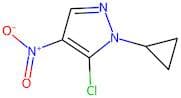 5-Chloro-1-cyclopropyl-4-nitro-1H-pyrazole