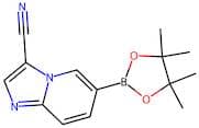 6-(4,4,5,5-TETRAMETHYL-1,3,2-DIOXABOROLAN-2-YL)IMIDAZO[1,2-A]PYRIDINE-3-CARBONITRILE