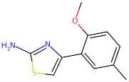4-(2-methoxy-5-methylphenyl)thiazol-2-amine