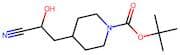 tert-Butyl 4-(2-cyano-2-hydroxyethyl)piperidine-1-carboxylate