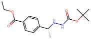 (R)-tert-butyl 2-(1-(4-(ethoxycarbonyl)phenyl)ethyl)hydrazinecarboxylate