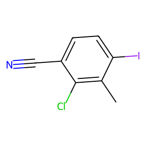 2-Chloro-4-iodo-3-methylbenzonitrile