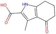 3-Methyl-4-oxo-4,5,6,7-tetrahydro-1h-indole-2-carboxylic acid
