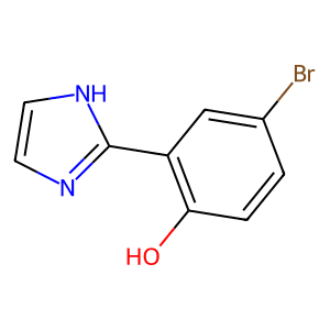 4-Bromo-2-(1H-imidazol-2-yl)phenol