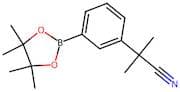 2-Methyl-2-[3-(4,4,5,5-tetramethyl-1,3,2-dioxaborolan-2-yl)phenyl]propanenitrile
