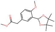 Methyl 2-(4-methoxy-3-(4,4,5,5-tetramethyl-1,3,2-dioxaborolan-2-yl)phenyl)acetate