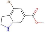 Methyl 4-bromoindoline-6-carboxylate