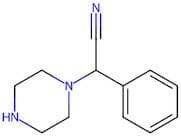 2-Phenyl-2-(piperazin-1-yl)acetonitrile