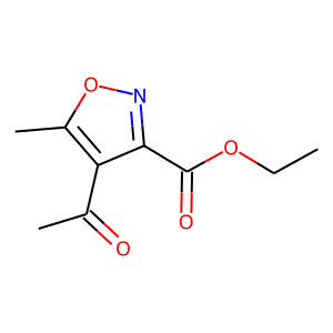 Ethyl 4-acetyl-5-methylisoxazole-3-carboxylate