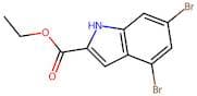 Ethyl 4,6-dibromo-1h-indole-2-carboxylate