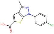 1-(4-Chlorophenyl)-3-methyl-1H-thieno[2,3-c]pyrazole-5-carboxylic acid