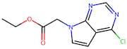 Ethyl 2-(4-chloro-7H-pyrrolo[2,3-d]pyrimidin-7-yl)acetate
