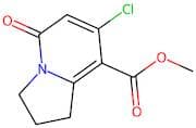 Methyl 7-chloro-5-oxo-1,2,3,5-tetrahydroindolizine-8-carboxylate