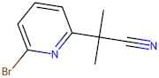 2-(6-Bromopyridin-2-yl)-2-methylpropanenitrile