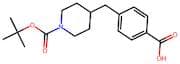 4-((1-(Tert-butoxycarbonyl)piperidin-4-yl)methyl)benzoic acid