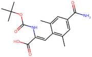 (Z)-2-((tert-butoxycarbonyl)amino)-3-(4-carbamoyl-2,6-dimethylphenyl)acrylic acid