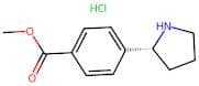 Methyl (R)-4-(pyrrolidin-2-yl)benzoate hydrochloride