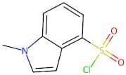 1-Methyl-1H-indole-4-sulphonyl chloride