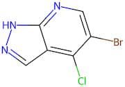 5-Bromo-4-chloro-1H-pyrazolo[3,4-b]pyridine