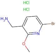 (6-Bromo-2-methoxypyridin-3-yl)methanamine dihydrochloride