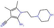 1H-Pyrrole-3-carbonitrile, 2-amino-4,5-dimethyl-1-[2-(1-piperazinyl)ethyl]-