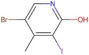 5-Bromo-3-iodo-4-methylpyridin-2-ol