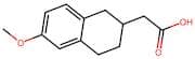 2-(6-methoxy-1,2,3,4-tetrahydronaphthalen-2-yl)acetic acid