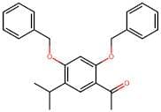 1-(2,4-Bis(benzyloxy)-5-isopropylphenyl)ethanone