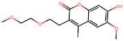 7-Hydroxy-6-methoxy-3-(2-(2-methoxyethoxy)ethyl)-4-methyl-2H-chromen-2-one