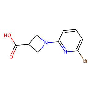 1-(6-Bromo-2-pyridinyl)-3-azetidinecarboxylic acid
