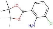 2-Chloro-6-(4,4,5,5-tetramethyl-1,3,2-dioxaborolan-2-yl)aniline