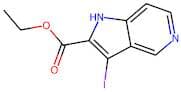 Ethyl 3-iodo-1H-pyrrolo[3,2-c]pyridine-2-carboxylate