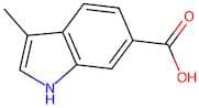 3-Methyl-1H-indole-6-carboxylic acid