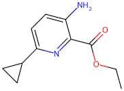 Ethyl 3-amino-6-cyclopropylpicolinate