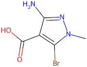 3-Amino-5-bromo-1-methyl-1H-pyrazole-4-carboxylic acid