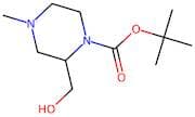 tert-Butyl 2-(hydroxymethyl)-4-methylpiperazine-1-carboxylate