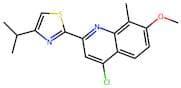 2-(4-Chloro-7-methoxy-8-methylquinolin-2-yl)-4-isopropylthiazole
