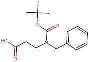 3-(Benzylamino)propanoic acid, N-BOC protected