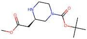 tert-Butyl (3R)-3-(2-methoxy-2-oxoethyl)piperazine-1-carboxylate