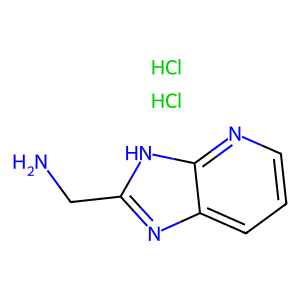 {3H-imidazo[4,5-b]pyridin-2-yl}methanamine dihydrochloride