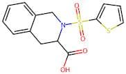 2-(Thiophene-2-sulfonyl)-1,2,3,4-tetrahydroisoquinoline-3-carboxylic acid