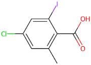 4-Chloro-2-iodo-6-methylbenzoic acid