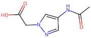 2-(4-Acetamido-1h-pyrazol-1-yl)acetic acid