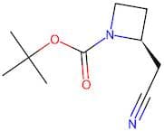 (S)-tert-Butyl 2-(cyanomethyl)azetidine-1-carboxylate