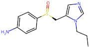 (S)-4-[[(1-Propylimidazol-5-yl)methyl]sulfinyl]aniline