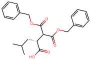 (R)-2-(1,3-bis(benzyloxy)-1,3-dioxopropan-2-yl)-4-methylpentanoic acid