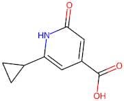 6-Cyclopropyl-2-oxo-1,2-dihydropyridine-4-carboxylic acid
